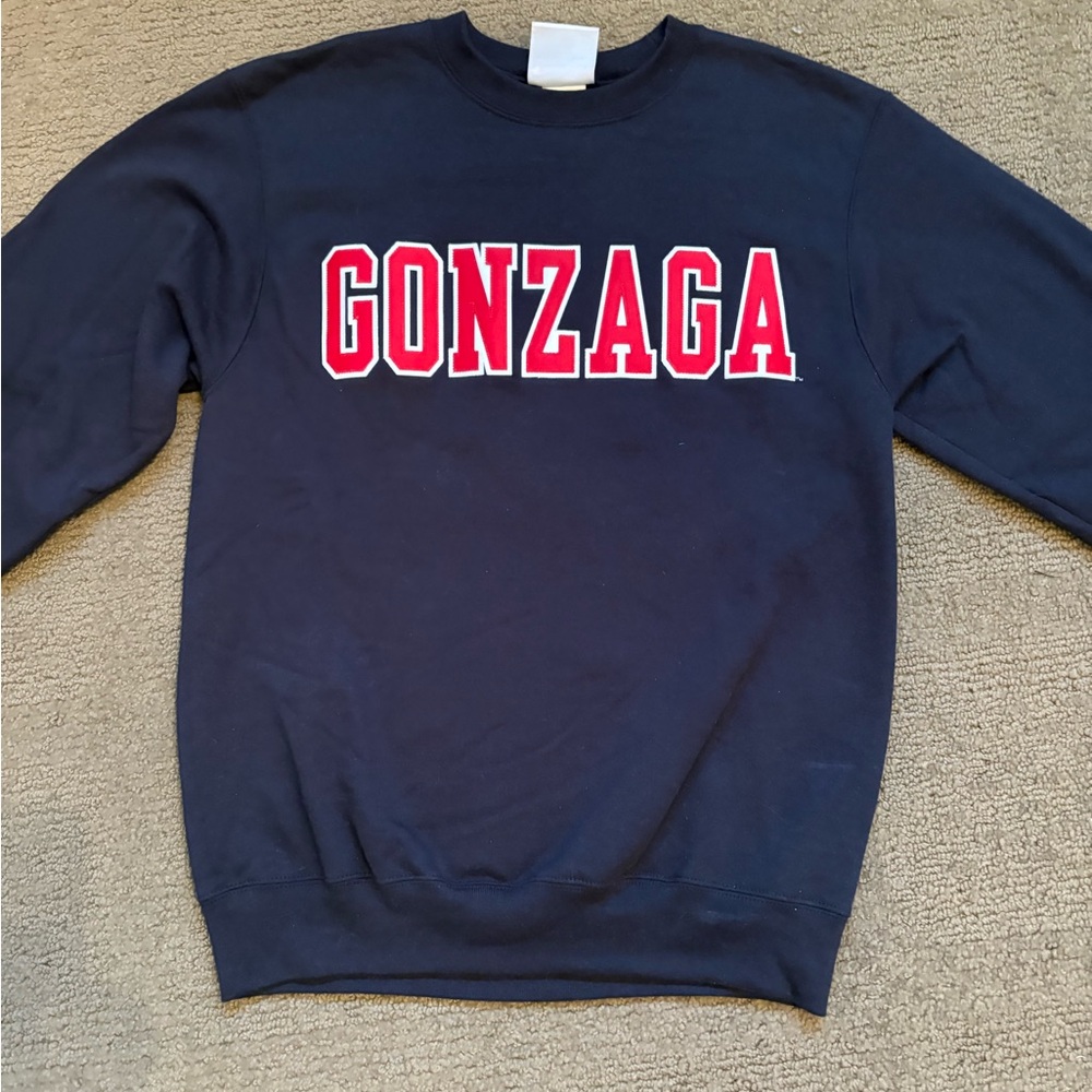 Gonzaga Navy Blue Crewneck